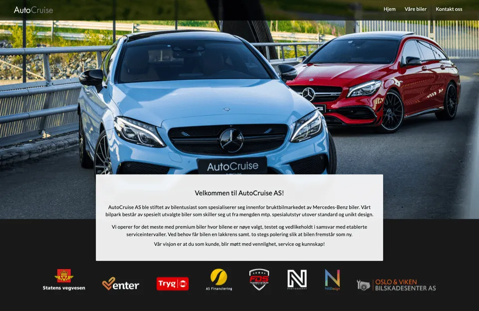 Skjermbilde av AutoCruise AS